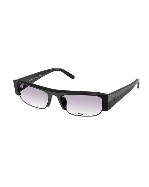 Miu Miu Black Mub07Sf Asian Fit 16K04O