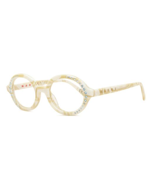 Marni Black Nakagin Tower Optical Cream 8Cj