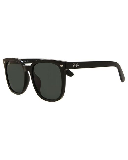 Ray-Ban Black Ray-Ban Rb4401D Asian Fit 601/87