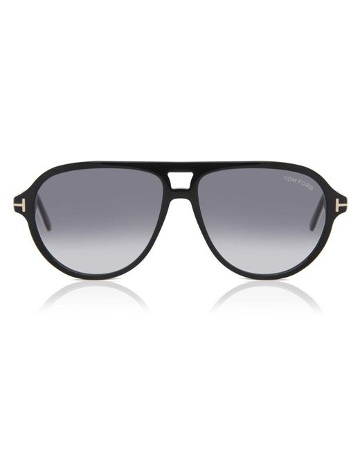 Tom Ford Black Ft0932 Jeffrey 01B for men