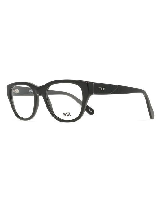 DIESEL Black Dl4001 2001 Optical Frames Acetate Squared Normal