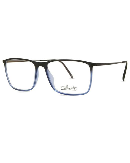 Silhouette Black Illusion Lite 2944/75 9340 for men