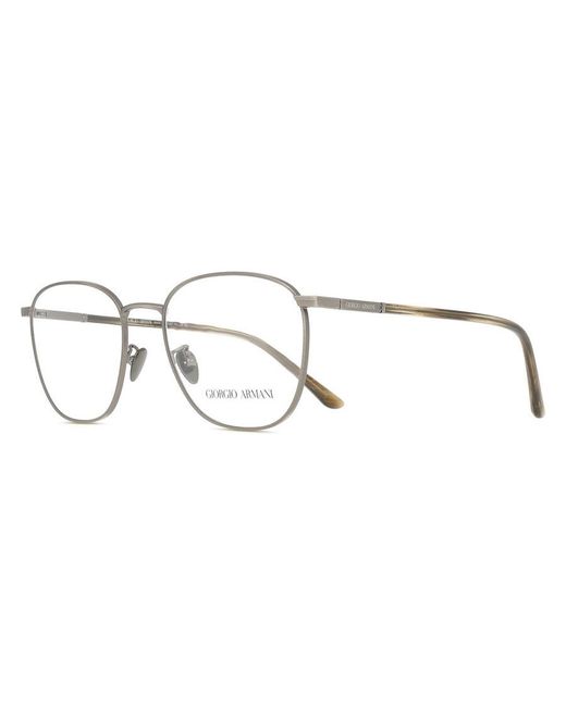 Giorgio Armani Black Ar5132 3259 Optical Frames Steel Transparent Squared Normal for men
