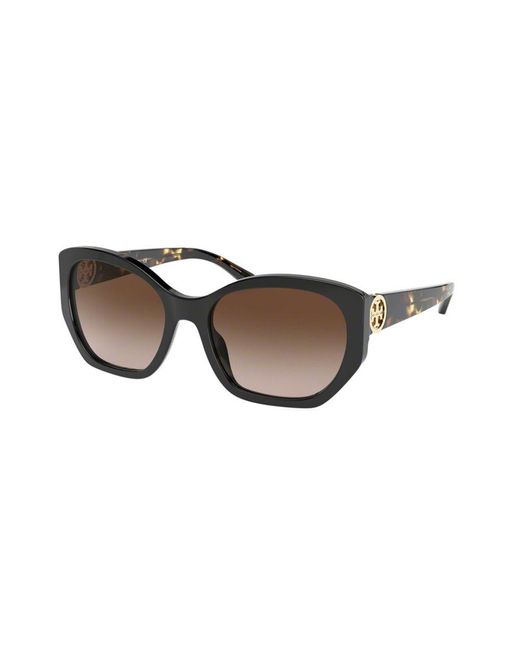 Tory Burch Ty7141 17948g Women's Sunglasses Tortoise Size 55 - Save 40% ...