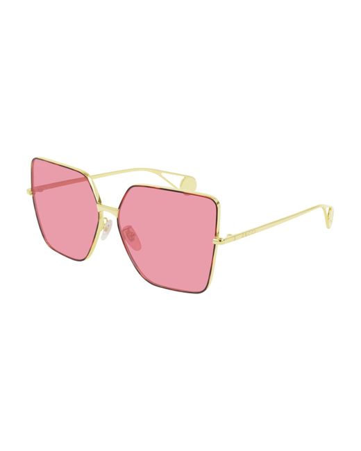 gucci 61mm square sunglasses