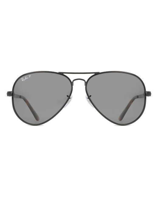 Ray-Ban Black Ray-Ban Rb3925 Aviator Max Polarized 002/48