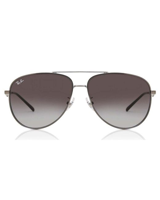 Ray-Ban Black Ray-Ban Rb3712D Asian Fit 004/8G