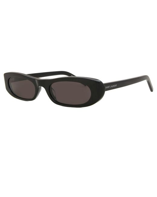 Saint Laurent Black Shade 53mm Panthos Sunglasses