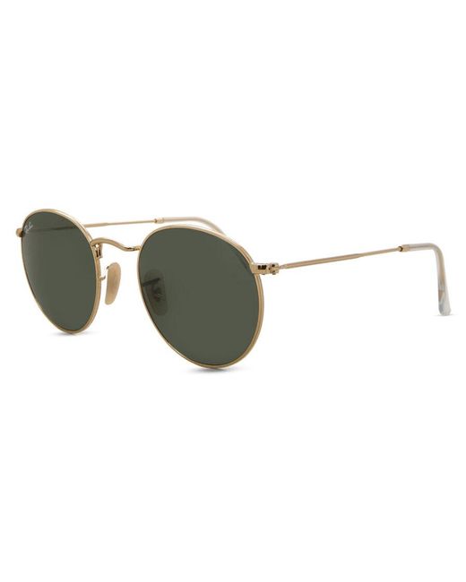 Ray-Ban Green Ray-Ban Rb3447 Round Metal 001 for men