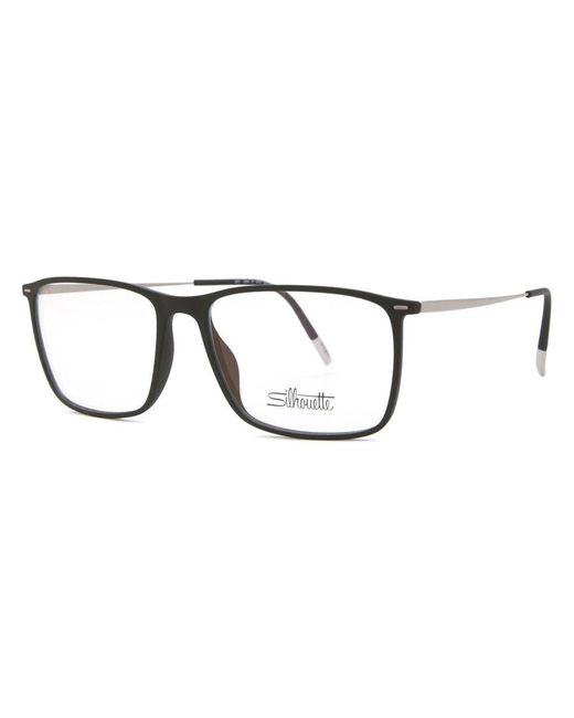 Silhouette Black Illusion Lite 2944/75 9310 for men