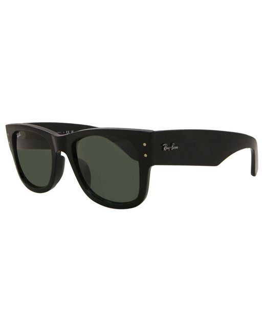 Ray-Ban Green Ray-Ban Rb0840Sf Mega Wayfarer Asian Fit 901/31