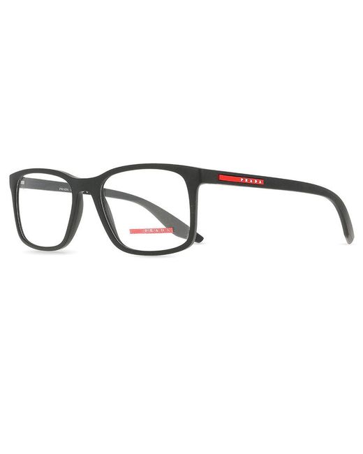 Prada Linea Rossa Black Ps 08Rv 1Bo1O1 for men