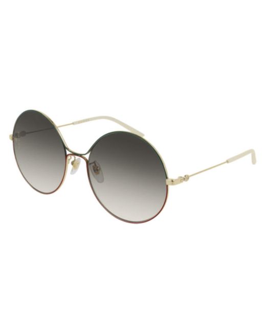 gucci sunglasses women round