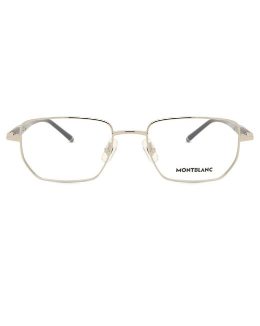 Montblanc Black Mb0347O Asian Fit 002 for men