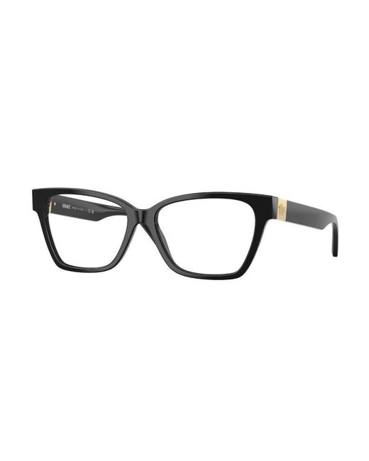 Versace Black Ve3382 Gb1 Optical Frames Acetate Cat Eye Normal