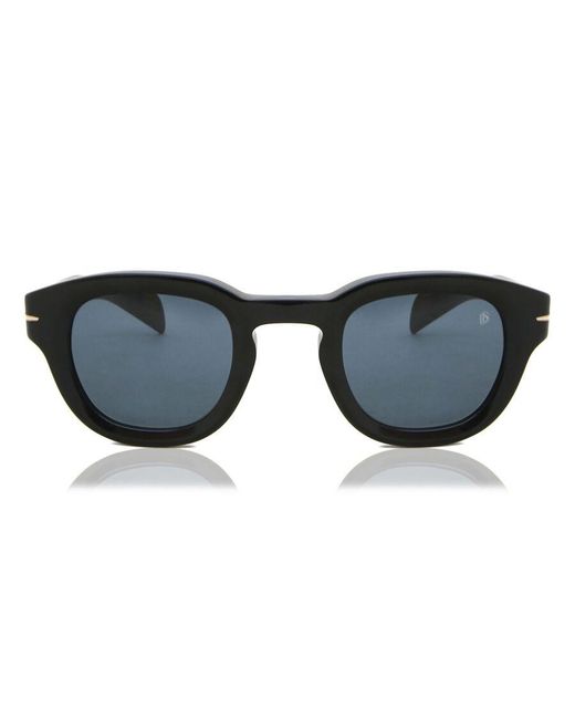 David Beckham Black Db 7062/S 807/Ku for men