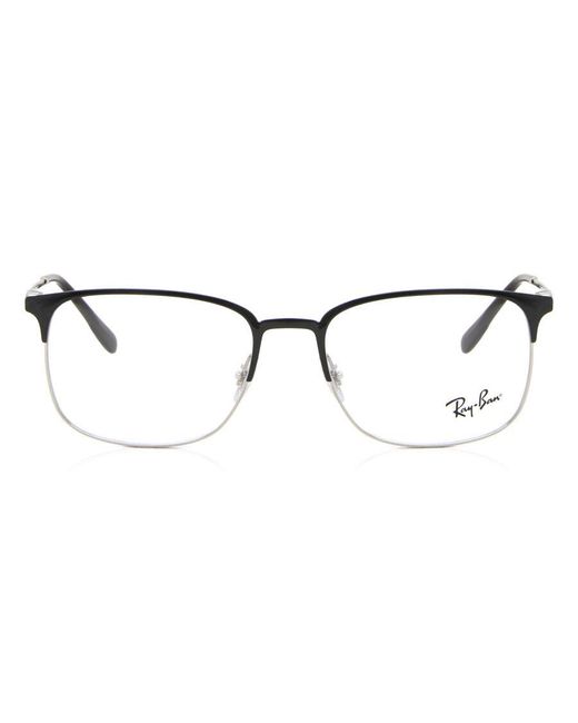 Ray-Ban Black Ray-Ban Rx6494 Asian Fit 2861 for men