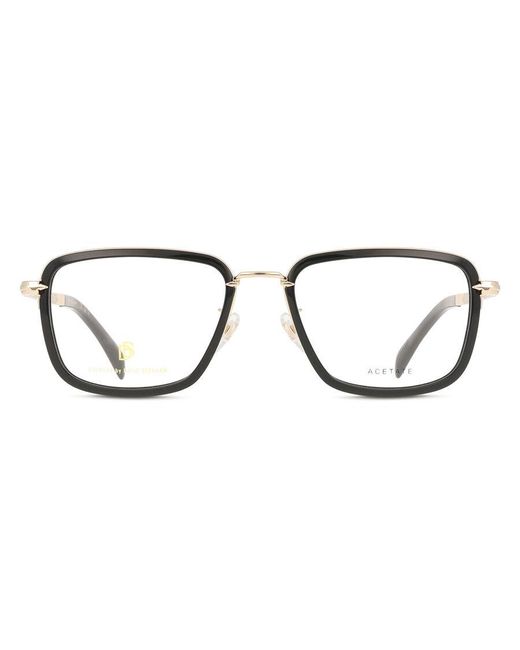 David Beckham Black Db 7072/F Asian Fit Rhl for men