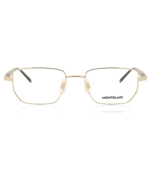 Montblanc Black Mb0347O Asian Fit 001 for men