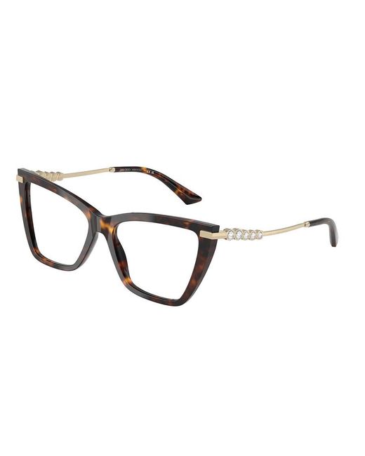 Jimmy Choo Black Jc3020B 5002 Optical Frames Acetate Cat Eye Normal