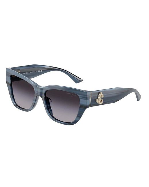 Jimmy Choo Black Jc5039Bu 50728G Sunglasses Acetate Pillow Normal Shaded