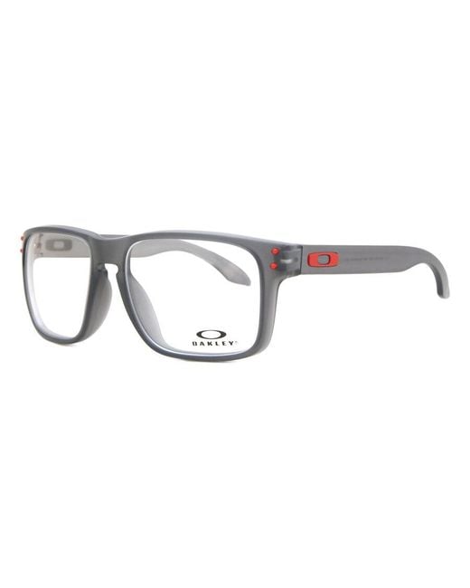 Oakley Black Ox8100F Holbrook Rx Asian Fit 810002 for men