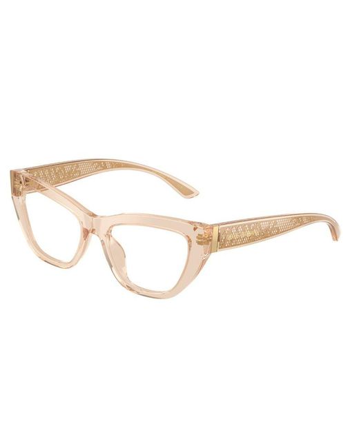 Dolce & Gabbana Black Dg3412 3432 Optical Frames Acetate Transparent Cat Eye Normal