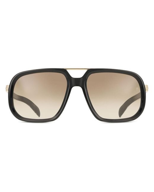 David Beckham Black Db 7101/S 2M2/Ha for men