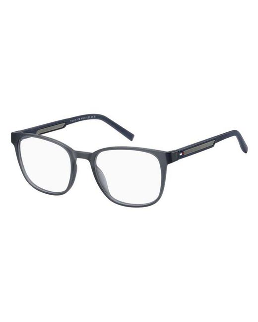 Tommy Hilfiger Black Th 2205 Xw0 Optical Frames Eco-Poliame Squared Normal for men