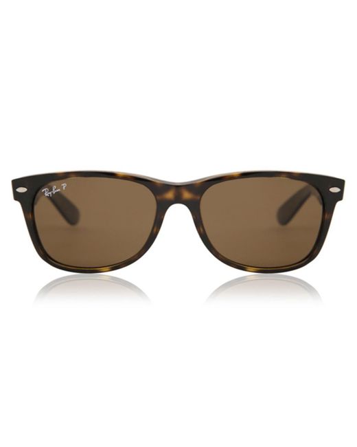 Indica Soaked State Ray-Ban Rb2132 New Wayfarer Polarized 902/57 Sunglasses in Brown for Men -  Lyst