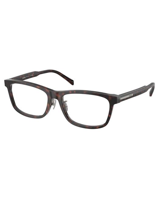 Prada Black Pr B08Vd Asian Fit 17N1O1 for men