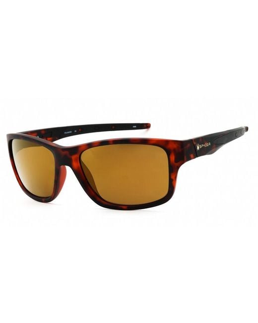 Spyder Black Sp6022 Polarized 215 for men