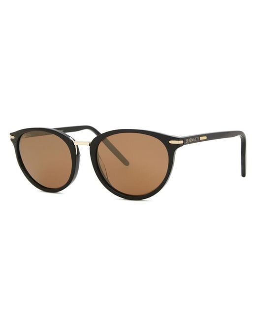 Serengeti Black Elyna Polarized 8846