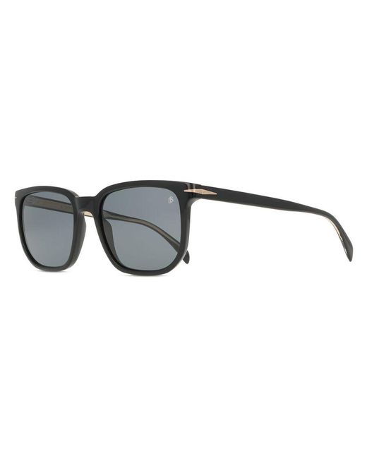 David Beckham Black Db 1076/S 807/Ku for men