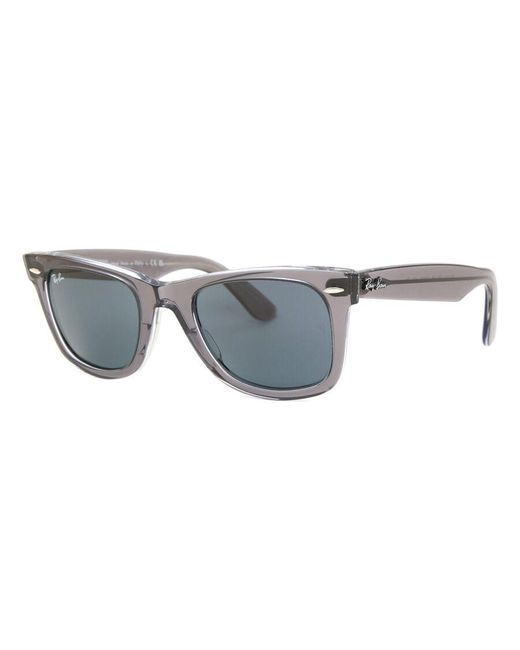 Ray-Ban Gray Ray-Ban Rb2140 Wayfarer 1355R5