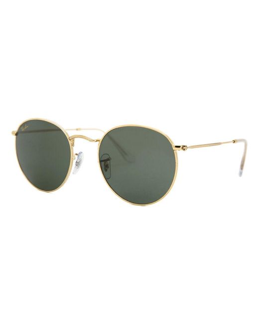 Ray-Ban Black Ray-Ban Rb3447 Round Metal 919631 for men