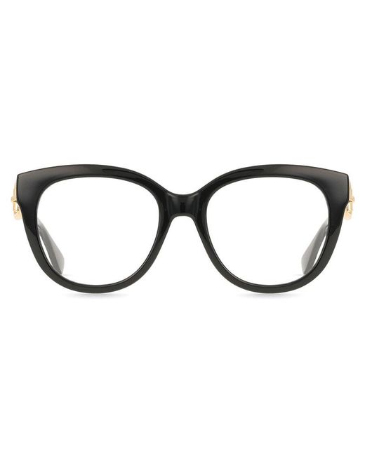 Moschino Black Mos143/S 807/9O Sunglasses Injected Butterfly Normal Shaded