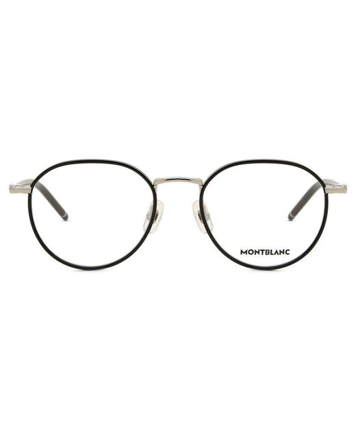 Montblanc Black Mb0342Oa Asian Fit 001 for men