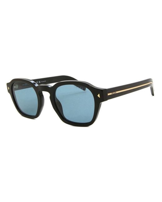 Prada Black Pr A16S Polarized 16K04D for men
