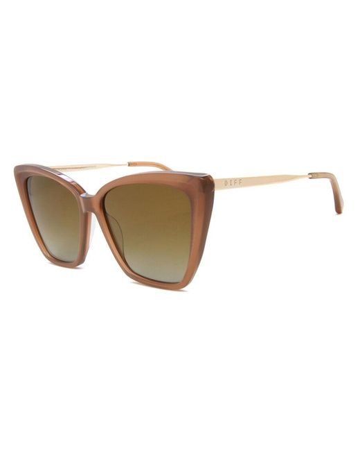 DIFF Brown Becky Ii Polarized De01-0030-Xmbgp