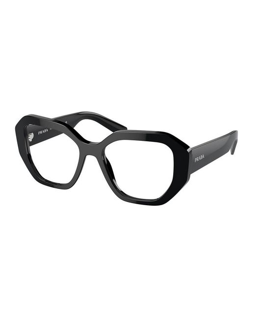 Prada Black Pr A07Vf Asian Fit 1Ab1O1