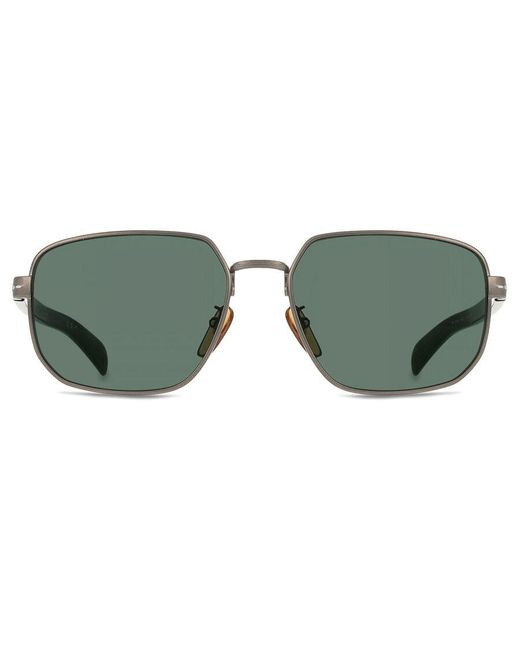 David Beckham Black Db 7121/G/S Asian Fit Hwl/Mt for men