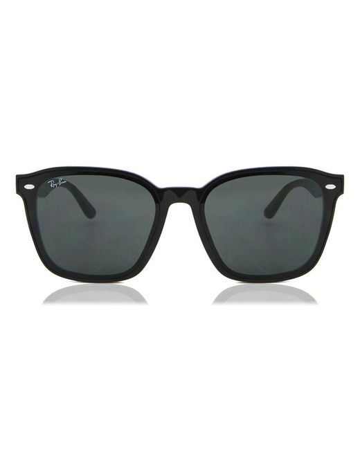 Ray-Ban Black Ray-Ban Rb4392D Asian Fit 601/87