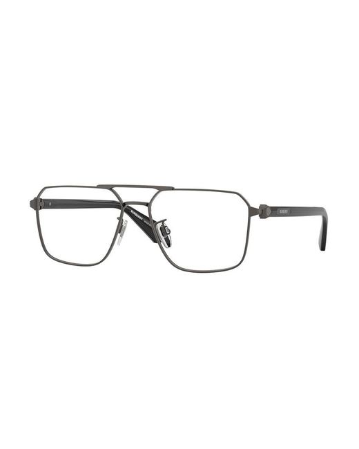 Burberry Black Be1395D 1316 Optical Frames Metal Geometric Normal for men