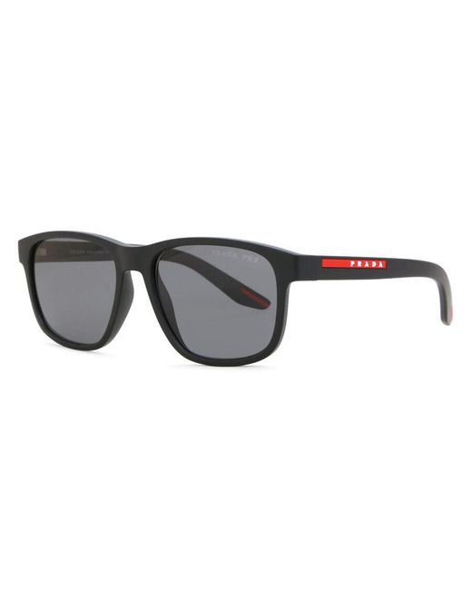 Prada Linea Rossa Black Ps06Ys Polarized Dg002G for men
