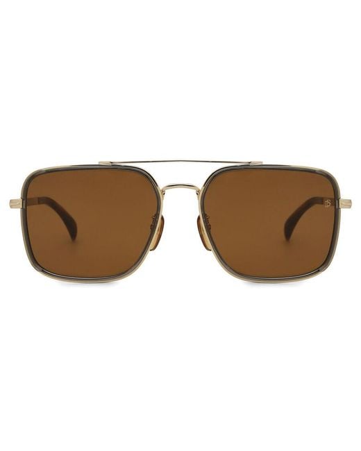 David Beckham Black Db 7083/G/S Asian Fit Ft3/70 for men