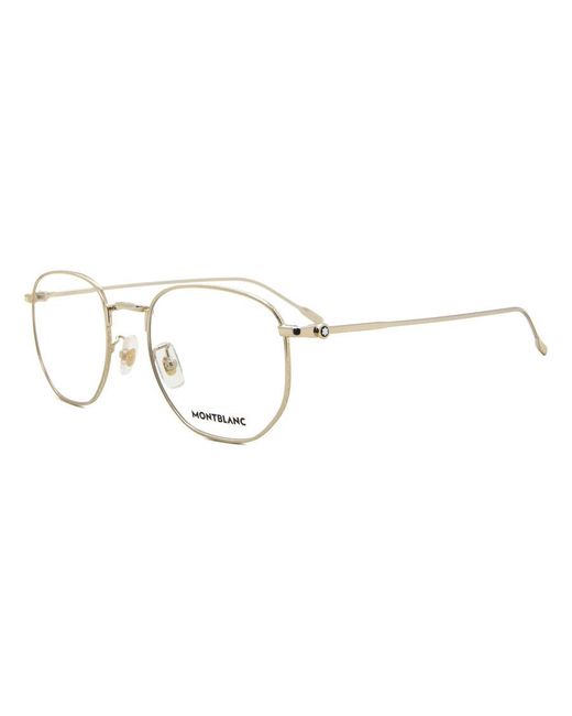 Montblanc Black Mb0213Oa Asian Fit 001 for men
