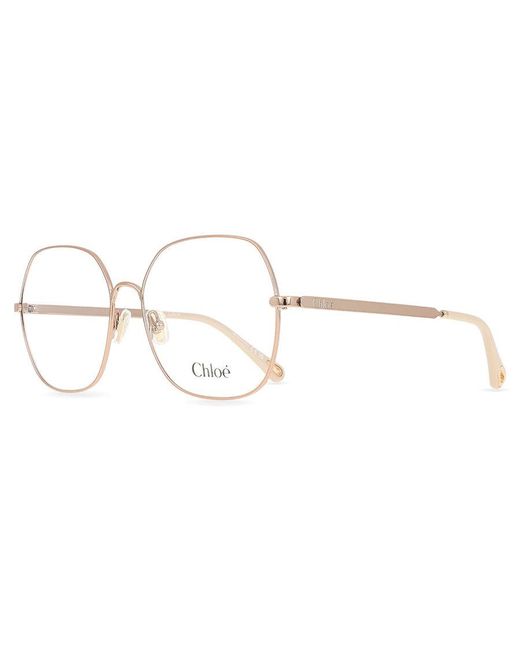 Chloé Black Ch0284O 002 Optical Frames Metal Transparent Squared