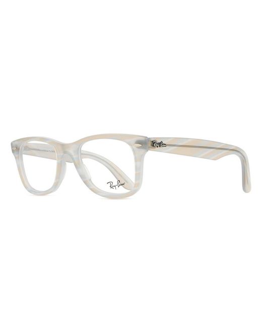 Ray-Ban Black Ray-Ban Rx4340V Wayfarer Ease 8382