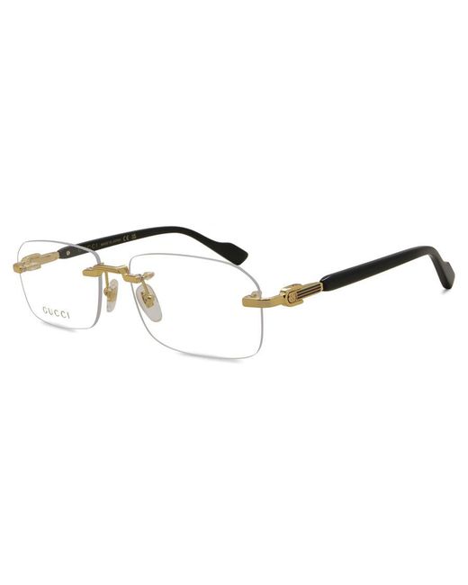 Gucci Black Gg1221O 001 for men